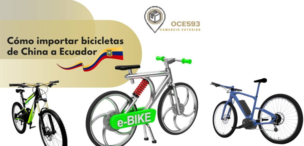 Cómo importar bicicletas de China a Ecuador